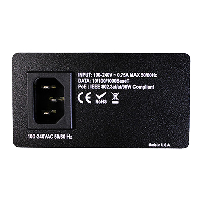 90W PoE++インジェクタ MaxiiPower Vi22001