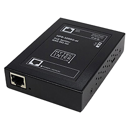 ギガビット PoE+スプリッタ HPS-3200G-at 出力電圧5V/7.5V/9V/12V 0～45℃