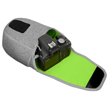 プラスシェル スリムフィット カメラケース 02 L グレー