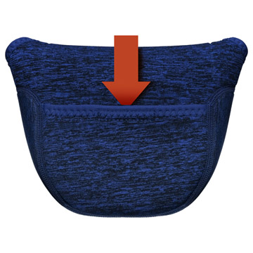 プラスシェル スリムフィット カメラケース 02 M ブルー