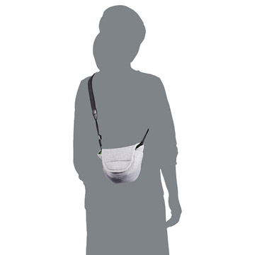 プラスシェル スリムフィット カメラケース 02 M グレー