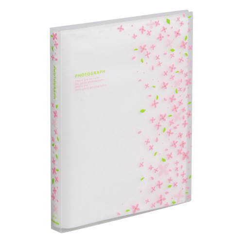 ビュートプラス Lサイズ 56枚収納 小花ピンク