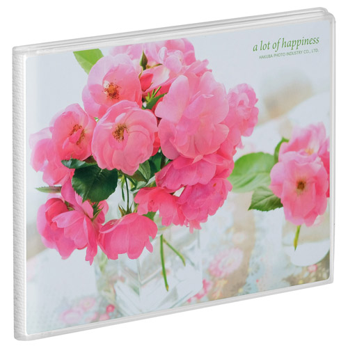 Pポケットアルバム NP Lサイズ 横 20枚収納 ピンクブーケ