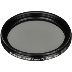 S（スクリュー）ワイドサーキュラーPLフィルター 37mm ブラック