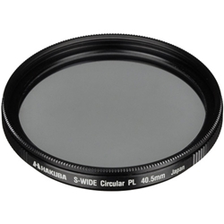 S（スクリュー）ワイドサーキュラーPLフィルター 40.5mm ブラック