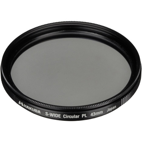 S(スクリュー)ワイドサーキュラーPLフィルター 43mm ブラック