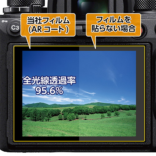 Canon PowerShot SX70 HS専用 液晶保護フィルムIII