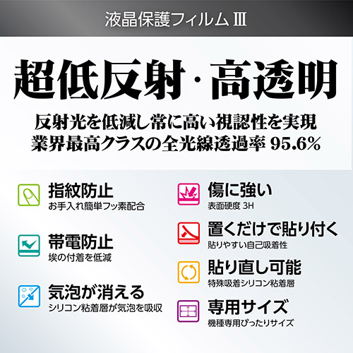 Nikon Z9専用 液晶保護フィルムIII