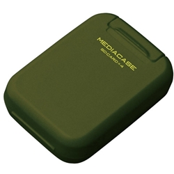 ポータブルメディアケース S SD/MicroSDカード用 アーミーグリーン