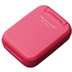 ポータブルメディアケース S SD/MicroSDカード用 チェリーピンク