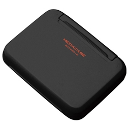 ポータブルメディアケース W SD/MicroSDカード用 ブラック