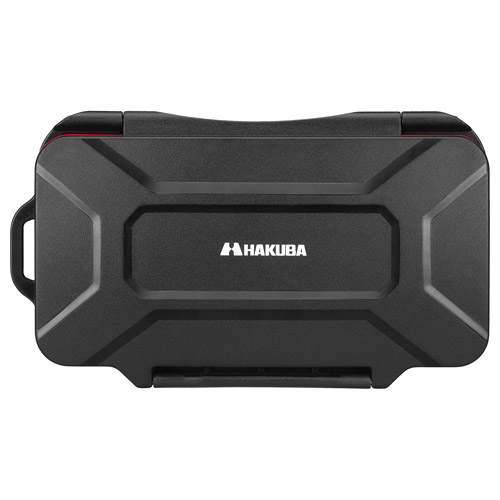 ハードメモリーカードケース SD12 レッド