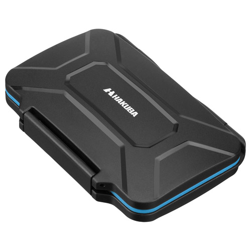 ハードメモリーカードケース XQD6（XQDカード用） ブルー