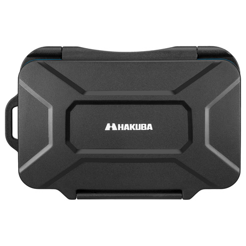 ハードメモリーカードケース XQD6(XQDカード用) ブルー