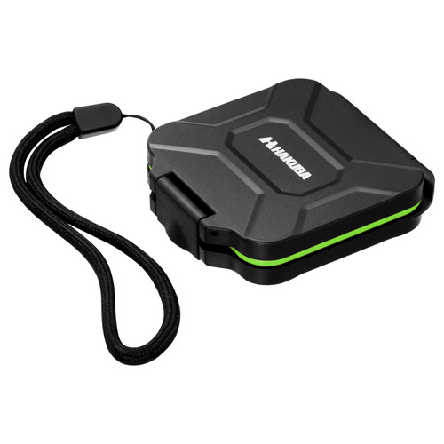 ハードメモリーカードケーススリム CFA2SD2 （CFexpress Type A/SD/microSDカード用） グリーン