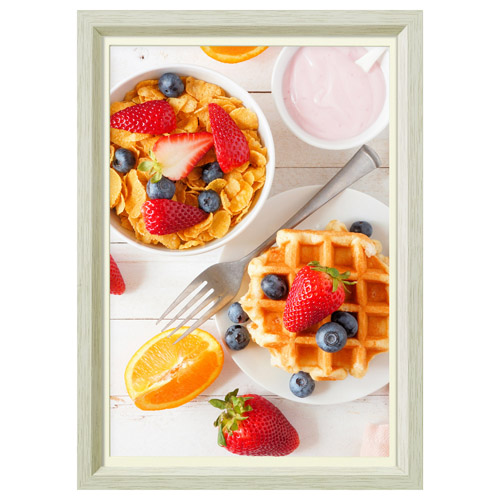 Chululu(チュルル) フォトフレーム P01 B5/A4/クリアファイルサイズ ホワイト