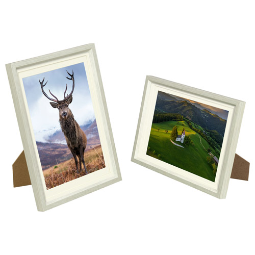 Chululu(チュルル) フォトフレーム P01 B5/A4/クリアファイルサイズ ホワイト