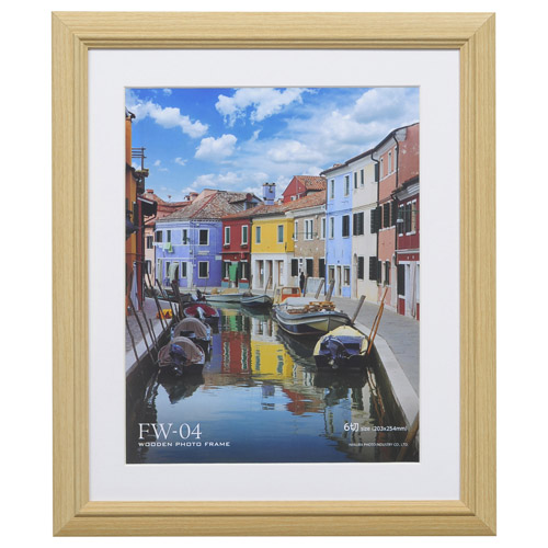 木製額縁 FW-04 6切サイズ ナチュラル