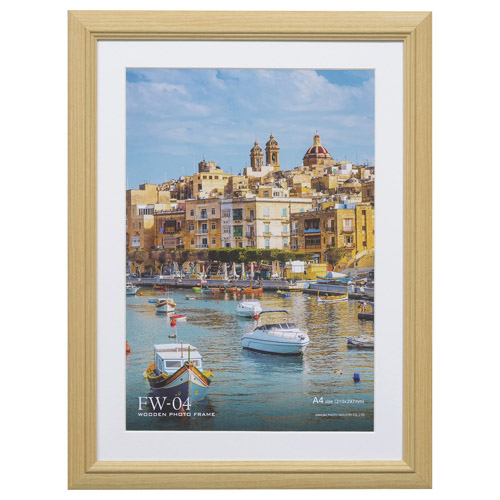 木製額縁 FW-04 A4サイズ ナチュラル