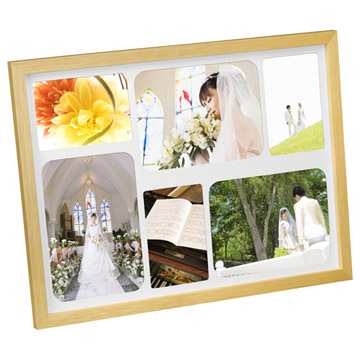 リエージュ シャリテ A3多面 フォトフレーム ナチュラル