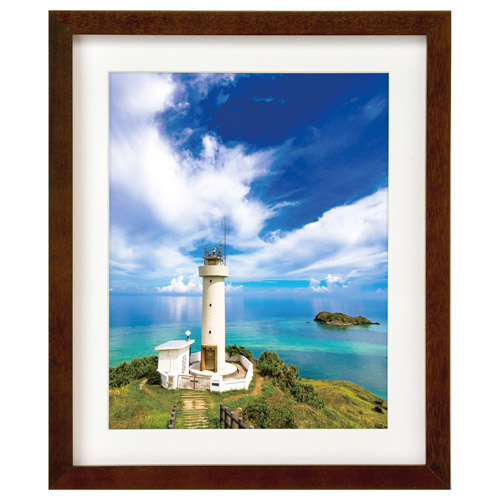 木製額縁 MM-01 6切サイズ ブラウン