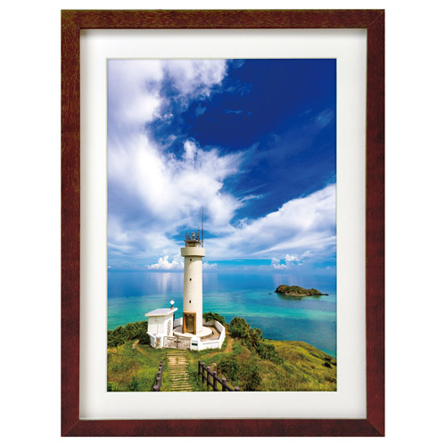 木製額縁 MM-01 A4サイズ ブラウン