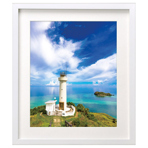 木製額縁 MM-01 4切サイズ ホワイト