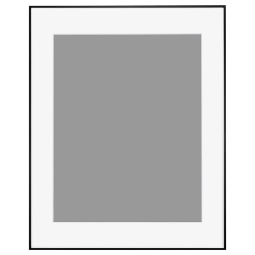 アルミ額縁 HFA-03 全紙サイズ ブラック［ホワイトマット］