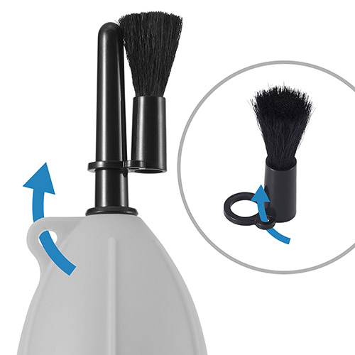 シリコンブロアーブラシ 02 グレー