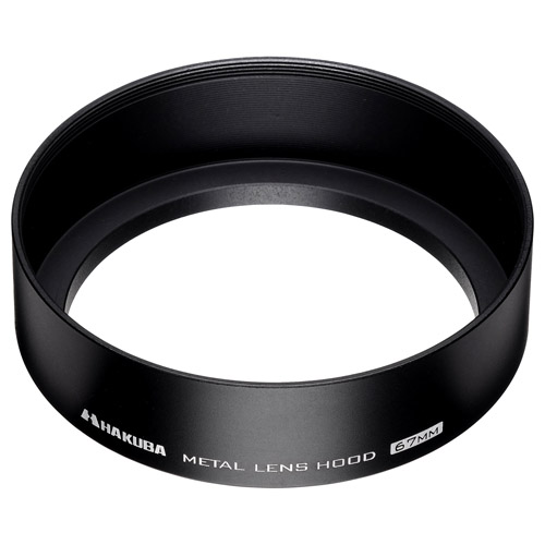 メタルレンズフード 67mm ブラック
