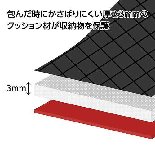 プロテクションラップ 34 ポケット付 ブラック