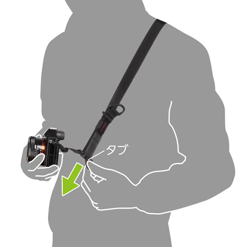 ルフトデザイン スピードストラップ 25 ブラック