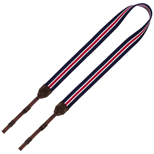 プラスシェル ストライプストラップ 30 ネイビー/レッド