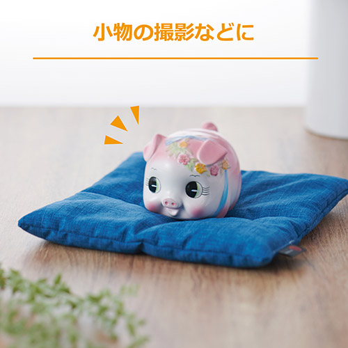カメラ 座・ぶとん 21 藍紬