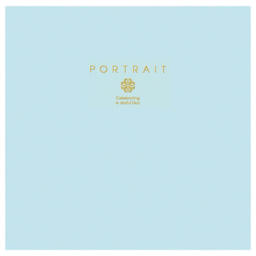 ペーパースクウェア台紙 No.1770 2L（カビネ）サイズ 2面（角×2枚） ブルー