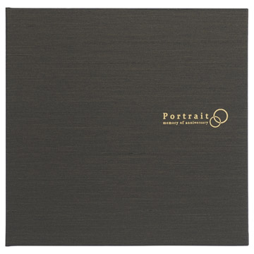 スクウェア台紙 No.2730 2L（カビネ）サイズ 2面（角×2枚） ブラウン