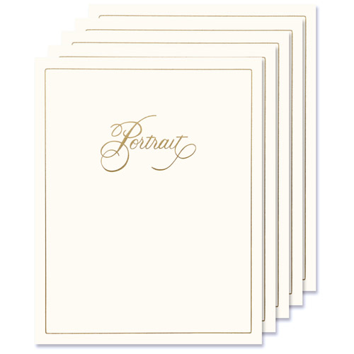 普通台紙 No.700 2L（カビネ）サイズ 1面（タテ） ホワイト（5枚セット）