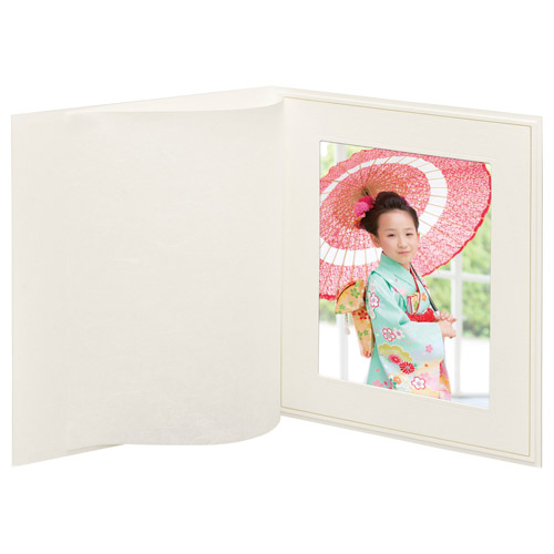 普通台紙 No.700 6切サイズ 1面（タテ） ホワイト