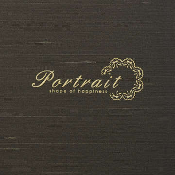 高級台紙 No.890 6切 2面（タテ・タテ） ブラウン