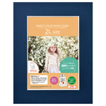 インサートカラーペーパースタンド 2Lサイズ ネイビー