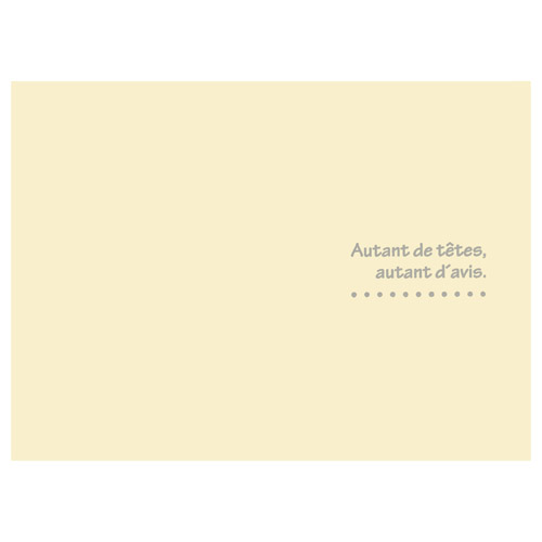 写真台紙 ランス ドゥ 2L（カビネ）サイズ 3面（ヨコ・ヨコ・ヨコ） クリーム