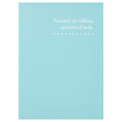 写真台紙 ランス ドゥ Lサイズ 2面（タテ・タテ） ブルー