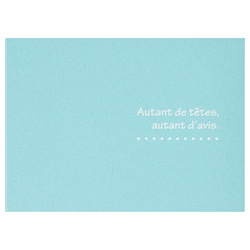 写真台紙 ランス ドゥ Lサイズ 2面（ヨコ・ヨコ） ブルー