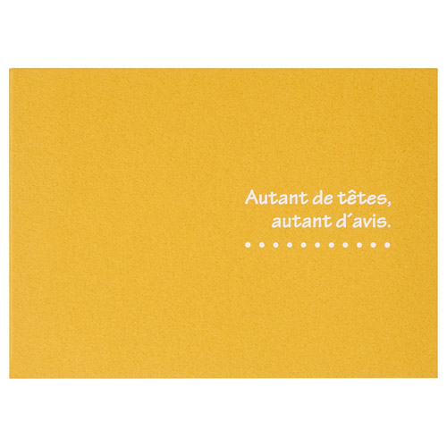 写真台紙 ランス ドゥ Lサイズ 2面（ヨコ・ヨコ） オレンジ