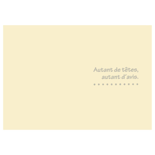 写真台紙 ランス ドゥ ポストカードサイズ 2面（ヨコ・ヨコ） クリーム