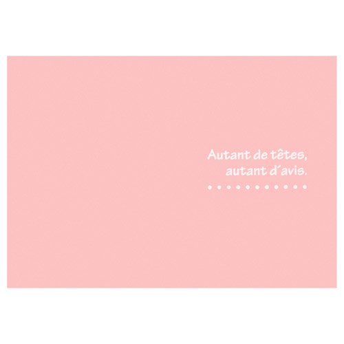 写真台紙 ランス ドゥ ポストカードサイズ 2面（ヨコ・ヨコ） ピンク