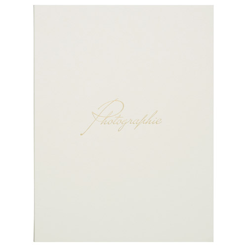 フォトメッセージカード ランス グラース 2Lサイズ 2面 タテ クリーム