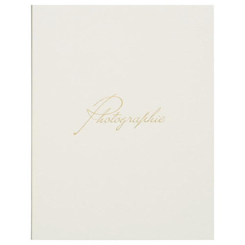 フォトメッセージカード ランス グラース Lサイズ 2面 タテ クリーム
