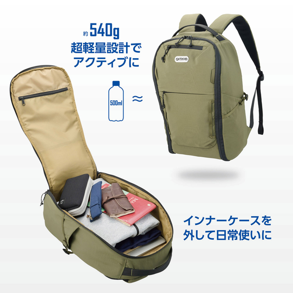 OUTDOOR PRODUCTS（アウトドアプロダクツ） カメラデイパック 04 オリーブ