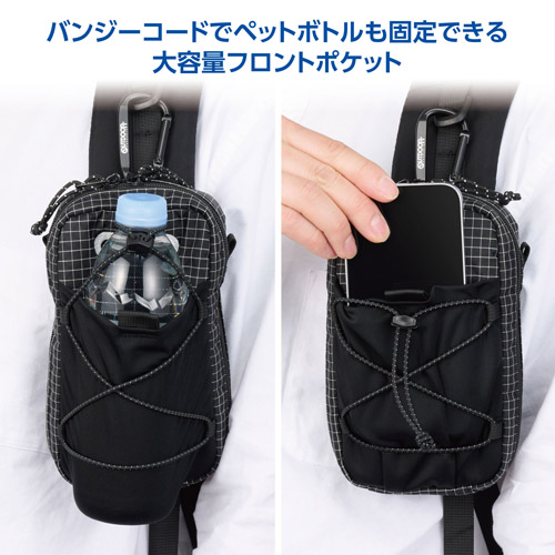 OUTDOOR PRODUCTS（アウトドアプロダクツ） スマートフォンポーチ 07 ブラック